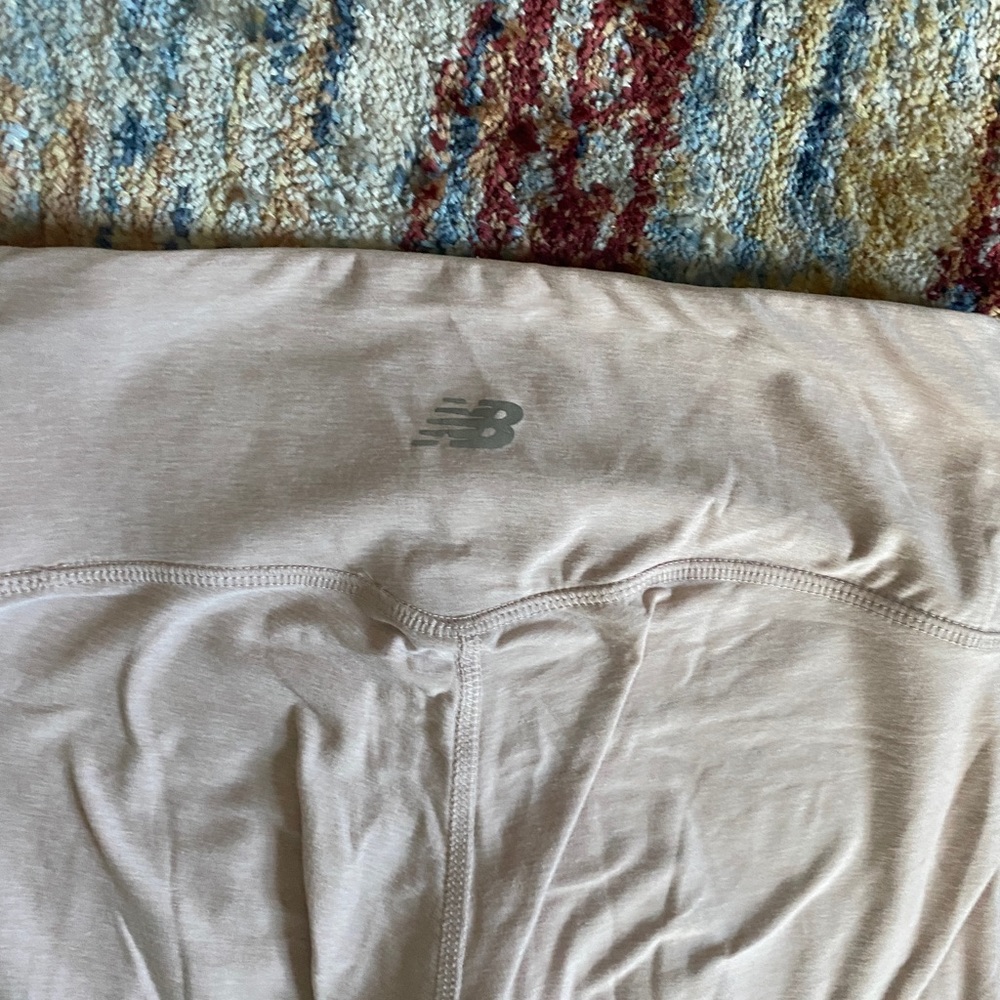 New Balance Blush Pink Leggings - Picture 8 of 9